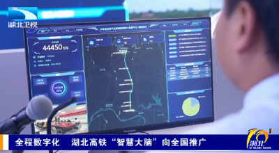 全程数字化 湖北高铁“智慧大脑”向全国推广