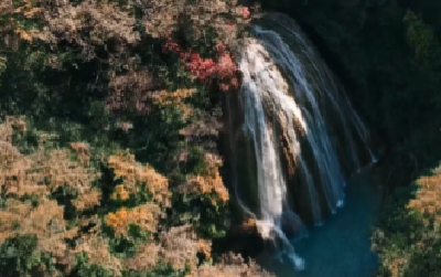 湖北南漳：初冬香水河，美景如画