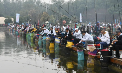 圆满收竿！钓界“顶流”竞技洈水