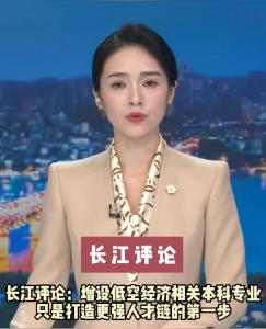 长江评论：增设低空经济相关本科专业只是打造更强人才链的第一步