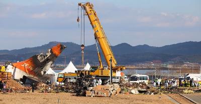 韩国济州航空空难遇难者遗体整理工作结束