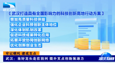 牢记嘱托 建成支点 | 武汉：当好龙头走在前列 提升支点创新策源力