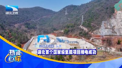 湖北首个国家级氢能项目接电成功