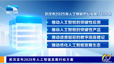 武汉发布2025年人工智能发展行动方案