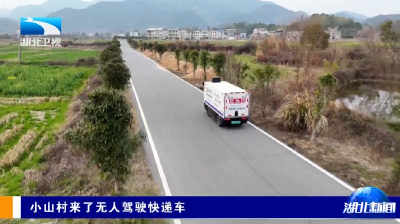 小山村来了无人驾驶快递车