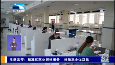 孝感云梦：精准化就业帮扶服务 扶残惠企促双赢