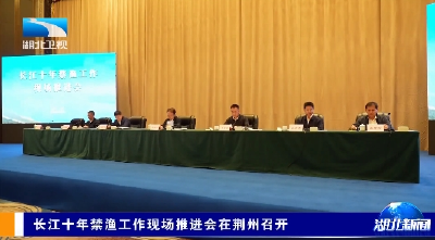 长江十年禁渔工作现场推进会在荆州召开