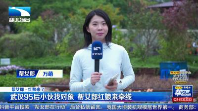 帮女郎红娘来了：武汉95后小伙找对象 帮女郎红娘来牵线