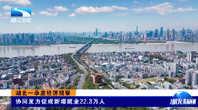 湖北一季度经济观察丨协同发力促成新增就业22.3万人