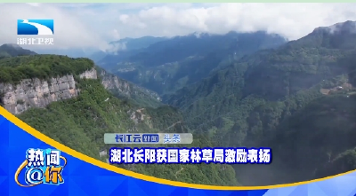 湖北长阳获国家林草局激励表扬