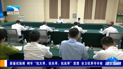 蔚盛斌强调树牢“抗大旱、抗长旱、抗连旱”思想 全力抗旱夺丰收