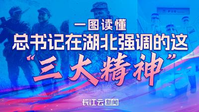 一图读懂｜总书记在湖北强调的这“三大精神”