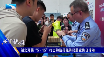 湖北开展“5·15”打击和防范经济犯罪宣传日活动