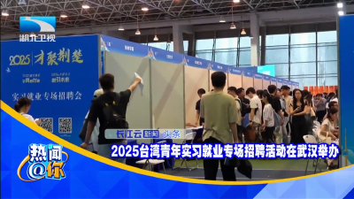 2025台湾青年实习就业专场招聘活动在武汉举办