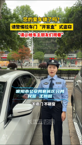 警惕拉车门盗窃！这份防盗小技巧请您收好