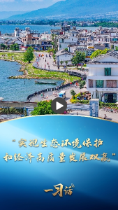 一习话丨“实现生态环境保护和经济高质量发展双赢”