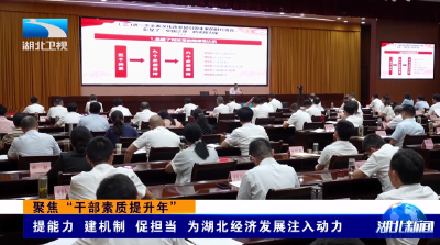 聚焦“干部素质提升年” | 提能力 建机制 促担当 为湖北经济发展注入动力