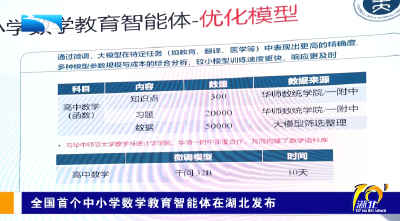 全国首个中小学数学教育智能体在湖北发布