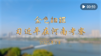 金色相框｜习近平在河南考察