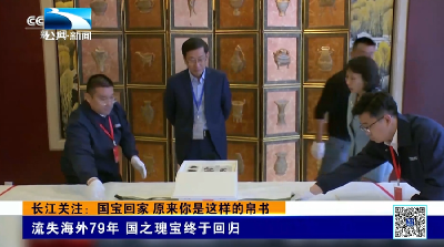 长江关注：国宝回家 原来你是这样的帛书