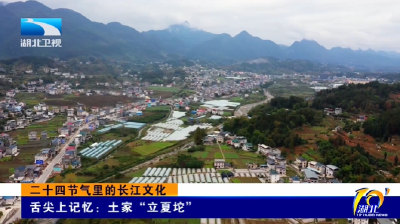 二十四节气里的长江文化 | 舌尖上记忆：土家“立夏坨”