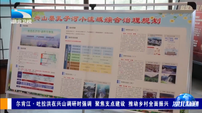 尔肯江·吐拉洪在兴山调研时强调 聚焦支点建设 推动乡村全面振兴