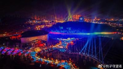 穿越时空的仲夏夜之梦，打卡荆门园博园梦幻光影奇妙夜！