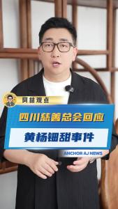 四川慈善总会回应 黄杨钿甜事件