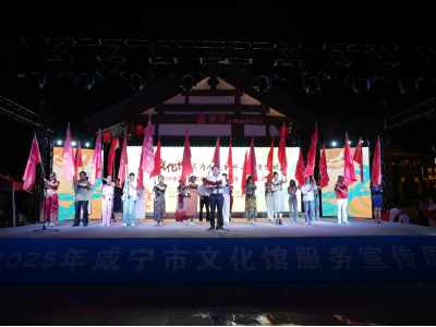 咸宁市2025年文化馆服务宣传周启动