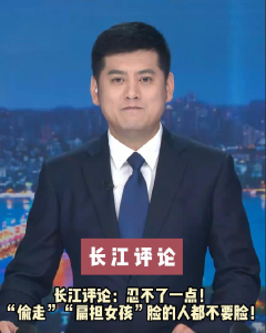 长江评论：忍不了一点！“偷走”“扁担女孩”脸的人都不要脸！