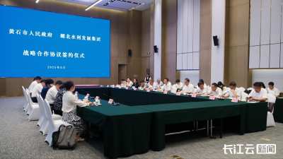 企地携手 打造鄂东水生态治理典范