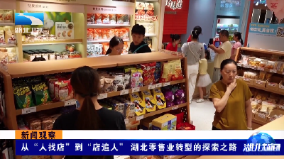 新闻观察丨从“人找店”到“店追人”  湖北零售业转型的探索之路