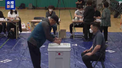 韩国大选开始正式投票 5名候选人竞逐总统