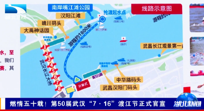燃情五十载！第50届武汉“7·16”渡江节正式官宣