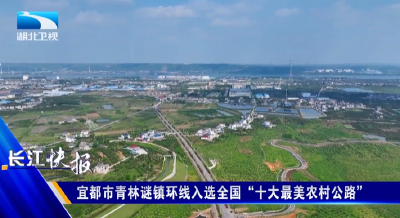 宜都市青林谜镇环线入选全国“十大最美农村公路”