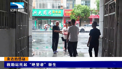 身边的感动 | 救助站托起“绝望者”新生