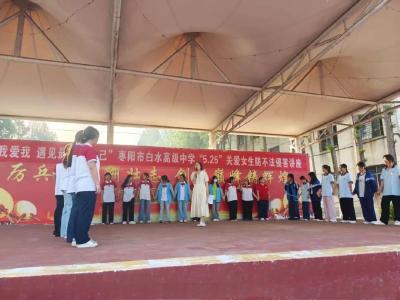 襄阳：守护青春光芒 绽放心灵之花——枣阳市白水高级中学开展“5.25”心理健康月关爱女生专题讲座