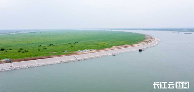 长江中游荆江河段整治二期工程陆上施工收官