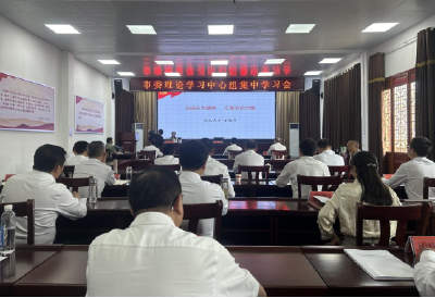 随州市委理论学习中心组集中学习三大精神