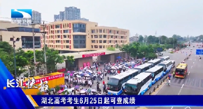 湖北高考考生6月25日起可查成绩