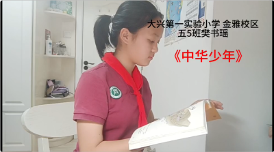 武汉市-大兴第一实验小学-中华少年-樊书瑶