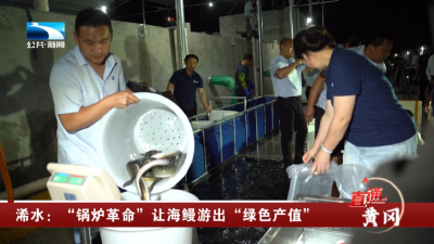 黄冈浠水：“锅炉革命”让海鳗游出“绿色产值”
