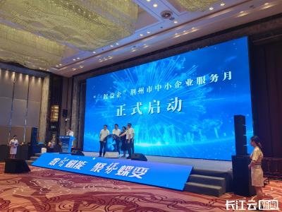 荆州中小企业服务月活动今天正式启动