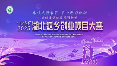 直播 | “工行杯”2025湖北返乡创业项目大赛·综合项目复赛