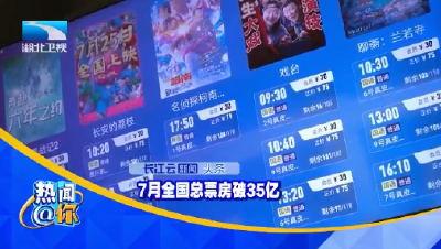 7月全国总票房破35亿