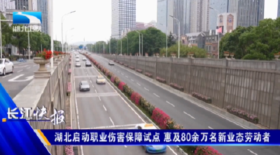 湖北启动职业伤害保障试点 惠及80余万名新业态劳动者