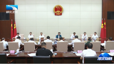 省人大常委会党组召开会议
