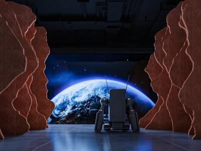 “走，去建设火星！” 硬科幻体验展亮相中国建筑科技馆