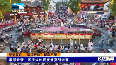 孝感云梦：沉浸式仲夏夜盛宴引游客