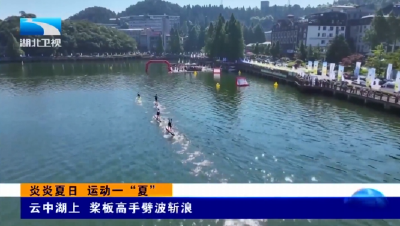 炎炎夏日 运动一“夏” | 云中湖上 桨板高手劈波斩浪